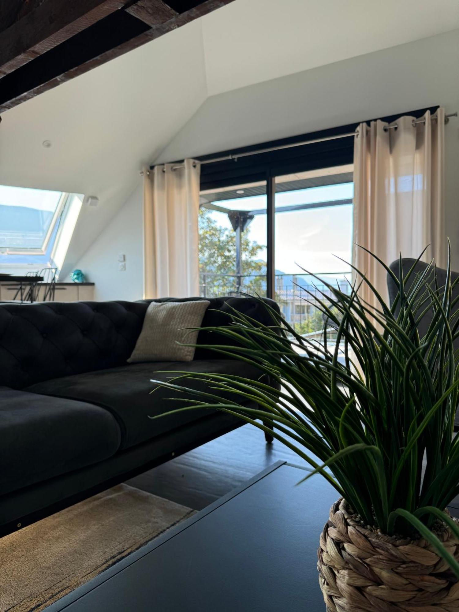 Magnifique Appartement Vue Lac - 5 Personnes Voglans Bagian luar foto